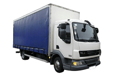 Car Hire East Kilbride - 7.5 Tonne Curtain Side Truck - Truck hire East kilbride