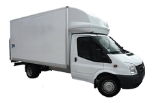 Car Hire East Kilbride - Ford Luton Box Tail Lift - Van hire East kilbride