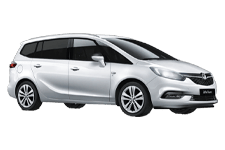 Car Hire East Kilbride - Vauxhall Zafira 7-Seater - Minibus hire East kilbride